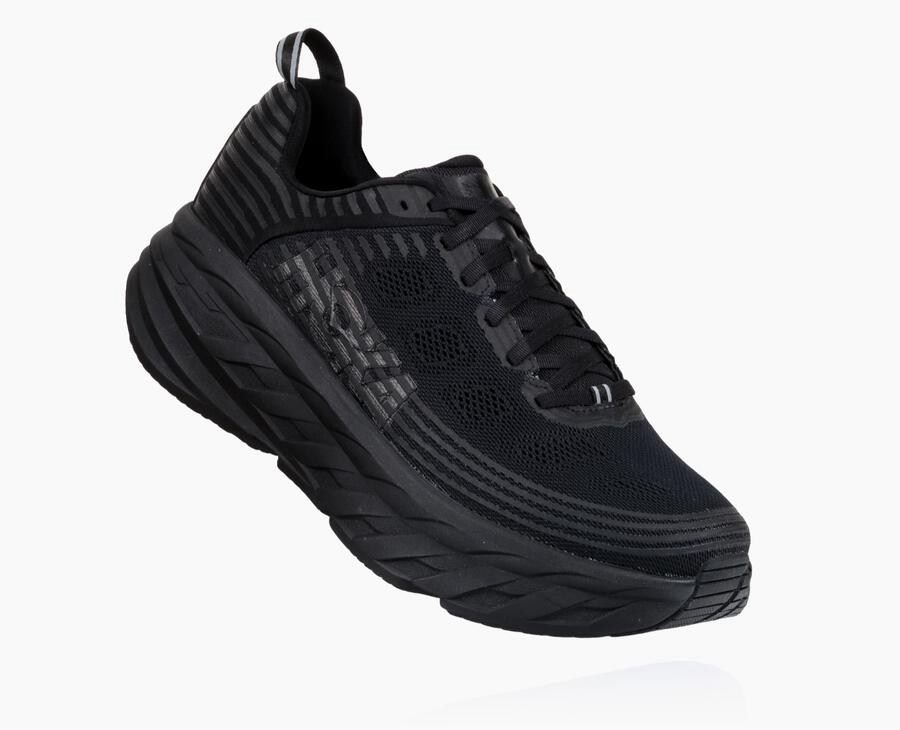 Hoka One One Bondi 6 Löparskor Herr - Svarta - OWEAB-4197